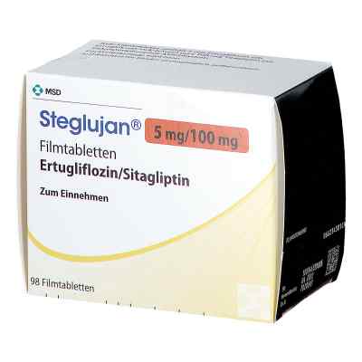 Steglujan 5 mg/100 mg Filmtabletten 98 stk von MSD Sharp & Dohme GmbH PZN 13966098