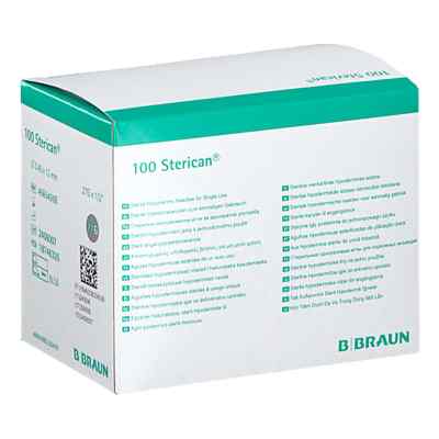 Sterican Einmalkanüle 27 G 12 Mm 100 stk von B. Braun Melsungen AG PZN 18746326