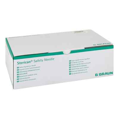 Sterican Safety Kanülen 20 Gx1 1/2 0,9x40 mm Eu 100 stk von B. Braun Melsungen AG PZN 13353929