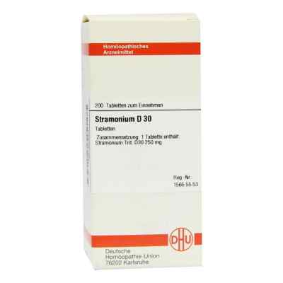 Stramonium D30 Tabletten 200 stk von DHU-Arzneimittel GmbH & Co. KG PZN 04238253