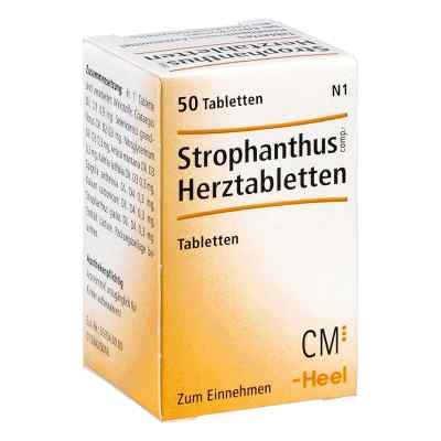 Strophanthus Comp.herztabletten 50 stk von Biologische Heilmittel Heel GmbH PZN 03915065