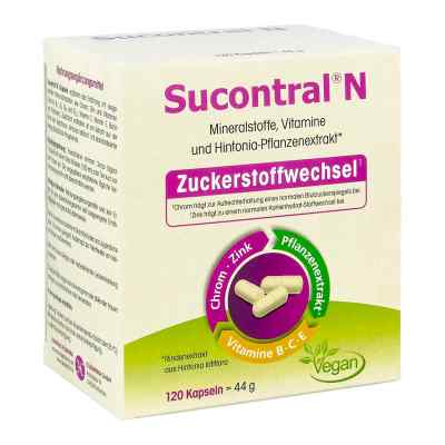 Sucontral N Kapseln 120 stk von Harras Pharma Curarina Arzneimittel GmbH PZN 07198873