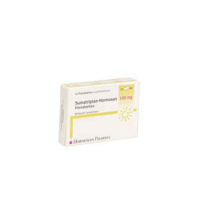 Sumatriptan-Hormosan 100mg 12 stk von HORMOSAN Pharma GmbH PZN 10998471
