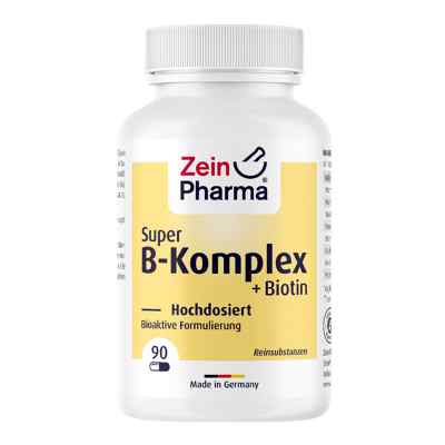 Super B-komplex+biotin Zeinpharma Kapseln 90 stk von Zein Pharma - Germany GmbH PZN 14327868