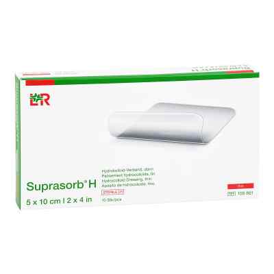 Suprasorb H Hydrokoll.verb.dünn 5x10 cm 10 stk von Lohmann & Rauscher GmbH & Co.KG PZN 15563335