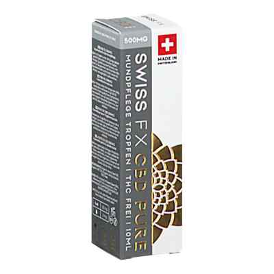 Swiss Fx Cbd Pure 5% öl Mundpflegetropfen 10 ml von Deep Green B.V. PZN 19197100