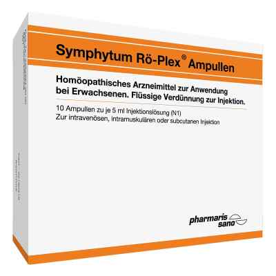 Symphytum Rö Plex Ampullen 10X5 ml von medphano Arzneimittel GmbH PZN 02180319