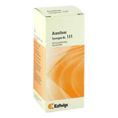 Synergon 151 Aconitum Tropfen 50 ml von Kattwiga Arzneimittel GmbH PZN 03467230