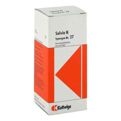 Synergon 27 Salvia N Tropfen 50 ml von Kattwiga Arzneimittel GmbH PZN 03574701