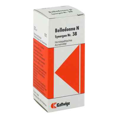 Synergon 38 Belladonna N Tropfen 20 ml von Kattwiga Arzneimittel GmbH PZN 04905264