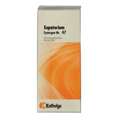 Synergon 47 Eupatorium Tropfen 50 ml von Kattwiga Arzneimittel GmbH PZN 03467158