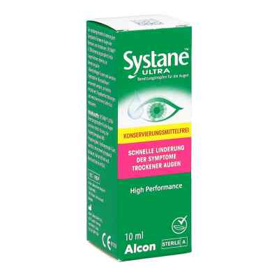 Systane Ultra Benetzungstropfen für die Augen ohne Konservierung 10 ml von Alcon Deutschland GmbH PZN 16045795