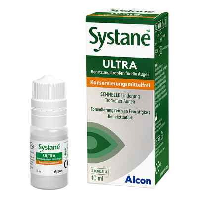 Systane Ultra ohne Konservierungsstoffe 10 ml von Alcon Deutschland GmbH PZN 16045795