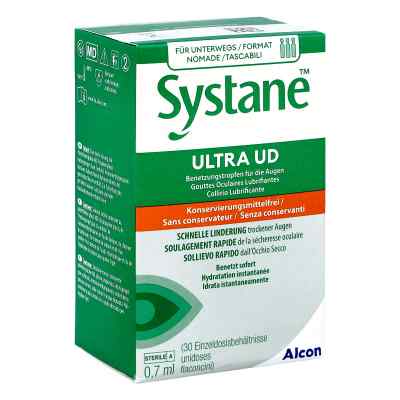 Systane Ultra Ud Benetzungstropfen für die Augen 30X0.7 ml von Alcon Deutschland GmbH PZN 05541344