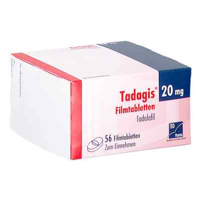 Tadagis 20 mg Filmtabletten 56 stk von TAD Pharma GmbH PZN 14376720