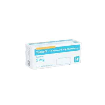 Tadalafil 1a Pharma 5 mg Filmtabletten 28 stk von 1 A Pharma GmbH PZN 13167799