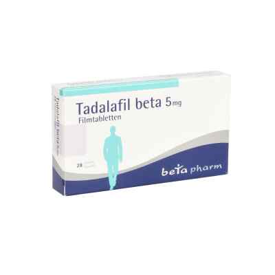 Tadalafil beta 5 mg Filmtabletten 28 stk von betapharm Arzneimittel GmbH PZN 13700029