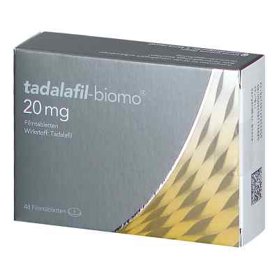 Tadalafil biomo 20 mg Filmtabletten 48 stk von biomo pharma GmbH PZN 12725530