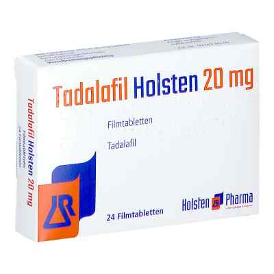 Tadalafil Holsten 20 mg Filmtabletten 24 stk von Holsten Pharma GmbH PZN 15825002