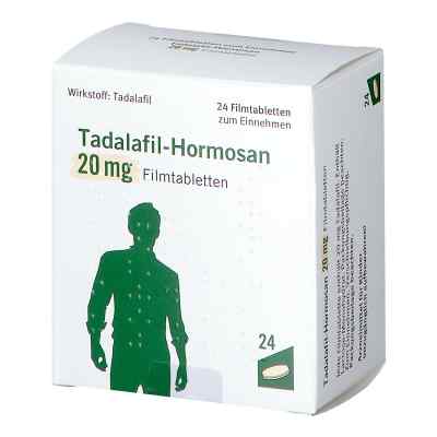 Tadalafil Hormosan 20 mg Filmtabletten 24 stk von HORMOSAN Pharma GmbH PZN 13569977