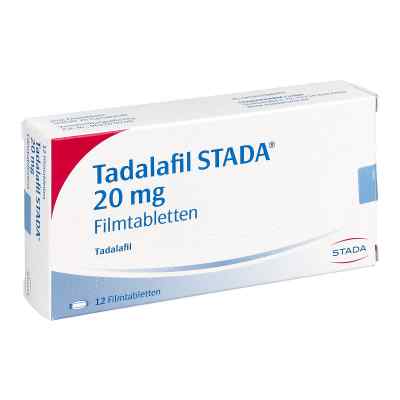 Tadalafil Stada 20 mg Filmtabletten 12 stk von STADAPHARM GmbH PZN 12588702