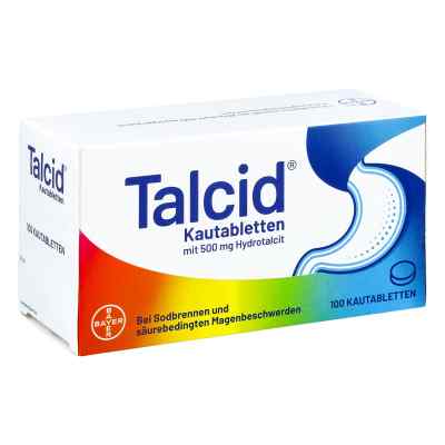 Talcid bei Sodbrennen 100 stk von Bayer Vital GmbH PZN 01921682