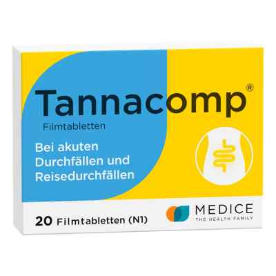 Tannacomp bei akutem Durchfall 20 stk von MEDICE Arzneimittel Pütter GmbH&Co.KG PZN 01900332