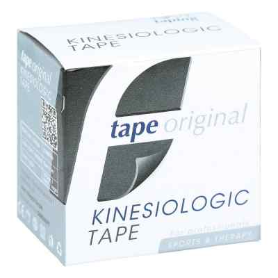 Tape Original schwarz Kinesiologic 5 cm x 5 m 1 stk von unizell Medicare GmbH PZN 07685946