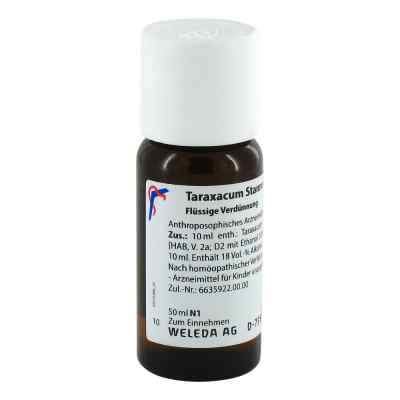 Taraxacum Stanno Cultum D3 Dilution 50 ml von WELEDA AG PZN 01573494