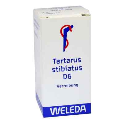 Tartarus Stibiatus D6 Trituration 20 g von WELEDA AG PZN 01616938