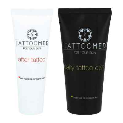 Tattoomed After Tattoo Salbe + Daily Tattoo Care 25+100 ml von Tattoo Med GmbH PZN 08106467