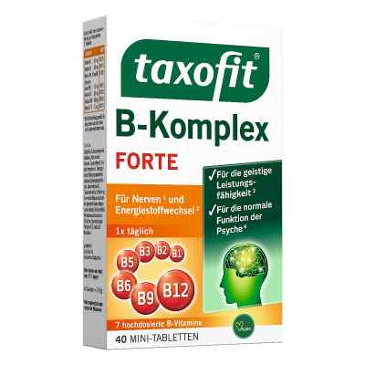 Taxofit B-komplex Tabletten 40 stk von MCM KLOSTERFRAU Vertr. GmbH PZN 12642525