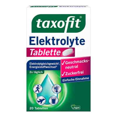 Taxofit Elektrolyte Tabletten 20 stk von MCM KLOSTERFRAU Vertr. GmbH PZN 11306570