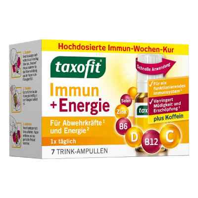 Taxofit Immun & Energie Trinkampullen 7X10 ml von MCM KLOSTERFRAU Vertr. GmbH PZN 17268126
