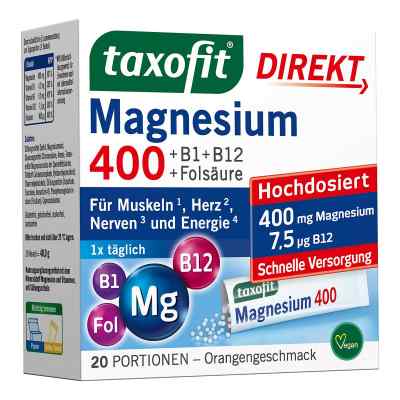 taxofit Magnesium 400 Direktgranulat 20 stk von MCM KLOSTERFRAU Vertr. GmbH PZN 02597700