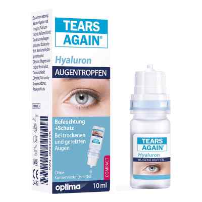 Tears Again Hyaluron 0,1 % Augentropfen 10 ml von OPTIMA Pharmazeutische GmbH PZN 09932225