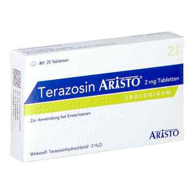 Terazosin Aristo 2 mg Tabletten 25 stk von Aristo Pharma GmbH PZN 08624409