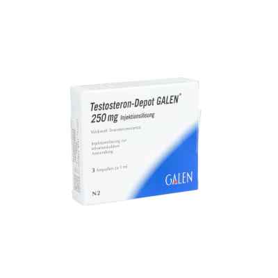 Testosteron depot Galen 250 mg Injektionslösung 3X1 ml von GALENpharma GmbH PZN 03649327