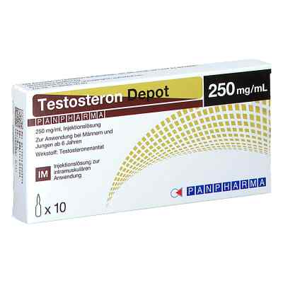Testosteron Depot Panpharma 250 mg/ml iniecto -l.amp. 10X1 ml von Panpharma GmbH PZN 16200391