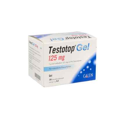 Testotop Gel 125 mg 30 stk von GALENpharma GmbH PZN 07386770