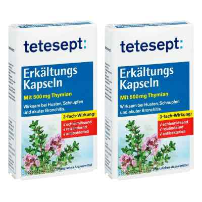 Tetesept Erkältungskapseln 2x40 stk von Merz Consumer Care GmbH PZN 08104868