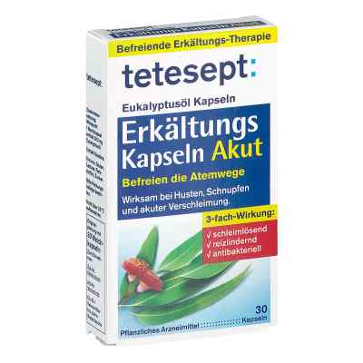 Tetesept Eukalyptusöl Erkältungs Kapseln Akut 30 stk von Merz Consumer Care GmbH PZN 20027805