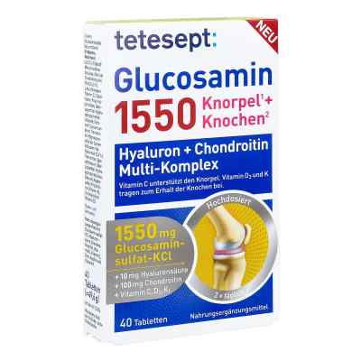 Tetesept Glucosamin 1550 Filmtabletten 40 stk von Merz Consumer Care GmbH PZN 17825727