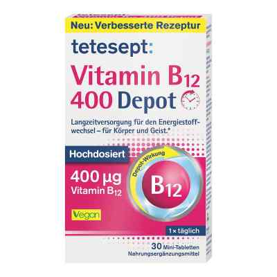 Tetesept Vitamin B12 400 Depot Tabletten 30 stk von Merz Consumer Care GmbH PZN 17841206