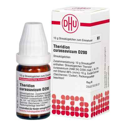 Theridion Curassavicum D200 Globuli 10 g von DHU-Arzneimittel GmbH & Co. KG PZN 04240244