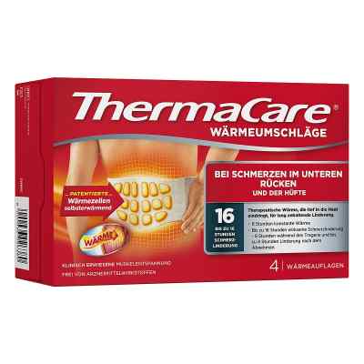 ThermaCare Wärmeumschläge für unteren Rücken & Hüfte 4 stk von Angelini Pharma Deutschland GmbH PZN 00707366