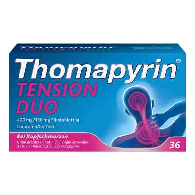 Thomapyrin TENSION DUO Kopfschmerztabletten 36 stk von A. Nattermann & Cie GmbH PZN 19383570