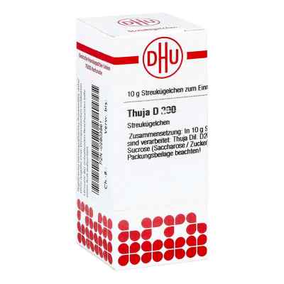 Thuja D200 Globuli 10 g von DHU-Arzneimittel GmbH & Co. KG PZN 02803861