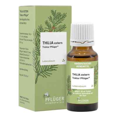 Thuja Extern Tinktur Pflüger 20 ml von Homöopathisches Laboratorium Alexander Pflüger Gmb PZN 18757838