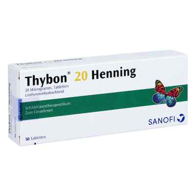 Thybon 20 Henning 50 stk von Sanofi-Aventis Deutschland GmbH PZN 07498954